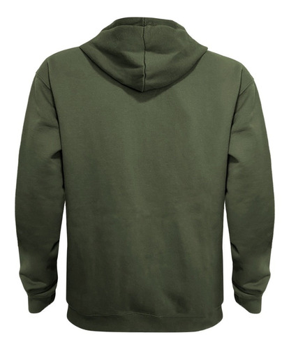 Polerón Con Capucha Y Cierre Ykk® Hombre Lingue Lenga®
