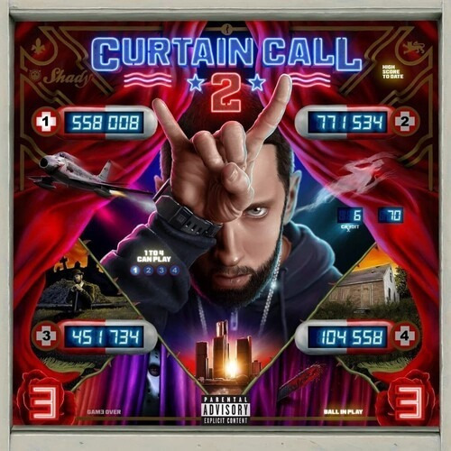 CD de Eminem Curtain Call 2