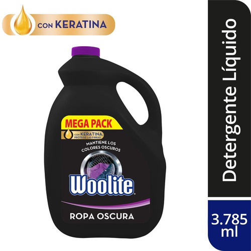 Woolite Detergente Liquido Ropa Oscura - L a $20932