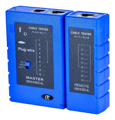 Tester Rj45 Rj11 Calidad Linterna Led Entrada Micro