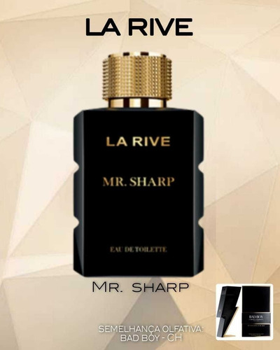 La Rive Mr Sharp Edt 100ml Masc.