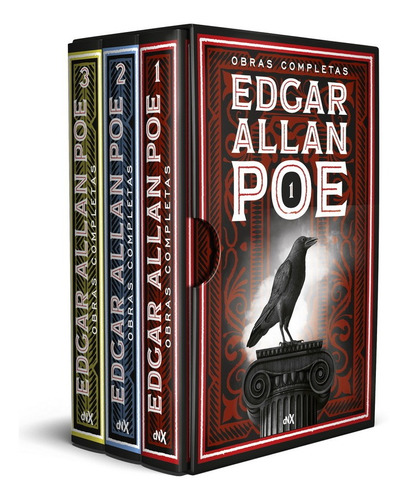 Estuche Trilogía Edgar Allan Poe - Obras Completas