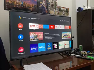 Smart Tv Tcl 4k 43 Led Ultra Hd, Sistema Google Tv