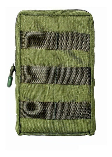 Bolso Modular Vertical Mini Colete Warfare Verde Molle