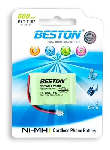 Batería Pila Teléfono Beston Ref.bst-t107 600mah 