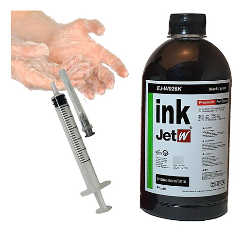 Tinta Compativel Com Hp Canon Lexmark Recarga 1 Litro Stkink