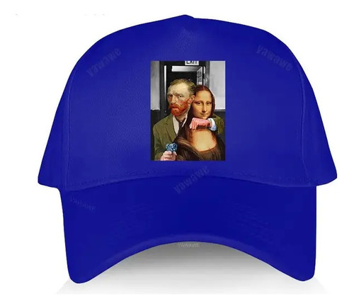 Gorra De Béisbol Ajustable Van Gogh Mona Lisa