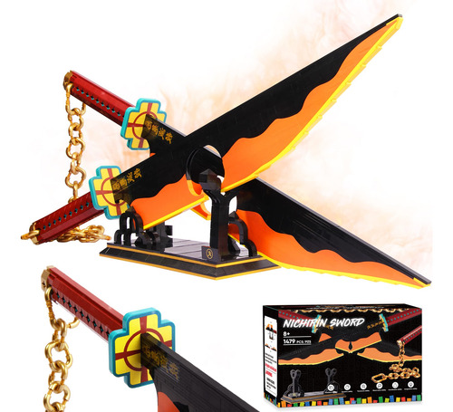 Set De Construcción Demon Slayer Sword Double Blade Jorumo P