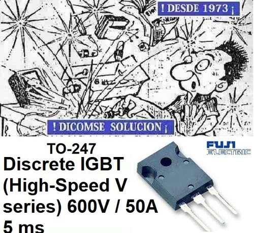 Igbt Transistor Fgw50n60hd 50n60