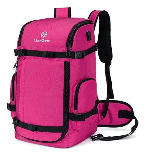 Mochila Grande Para Botas De Esqui, Snowboard 50l Rosa