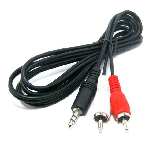 Cable Auxiliar A Rca Tipo Y 3.5 Sonido Musica Reproductor 