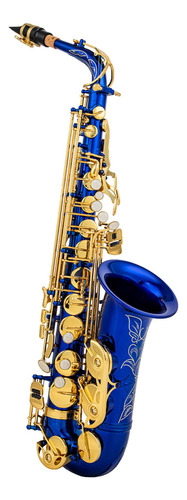 Btuty Eb Saxofon Alto Laton E Saxofon Plano Saxofon Azul 802