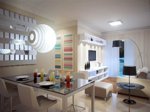 Imagem 6 de 13 de Apartamento, 2 Dorms Com 89 M² - Canto Do Forte - Praia Grande - Ref.: Gim603735 - Gim603735