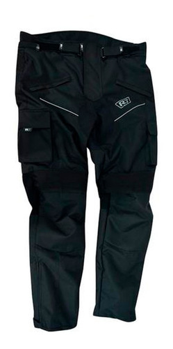 Pantalón Para Moto R7 R7-609  Viajero Negro Con Proteccion