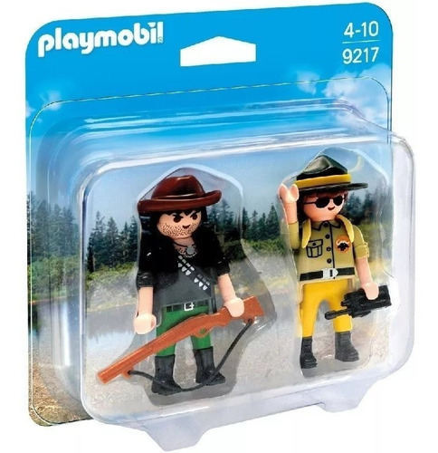 Playmobil Duo 9217 Ranger Y Cazador Furtivo Jugueterialeon