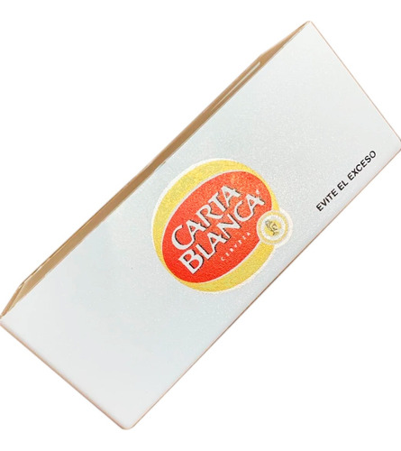 Domino Tecate Plata / Domino Carta Blanca B/n Caja Plastico