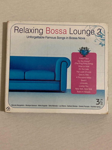 Various / Relaxing Bossa Lounge 2 Cd Triple 2010 Digipak Mx (Usado)