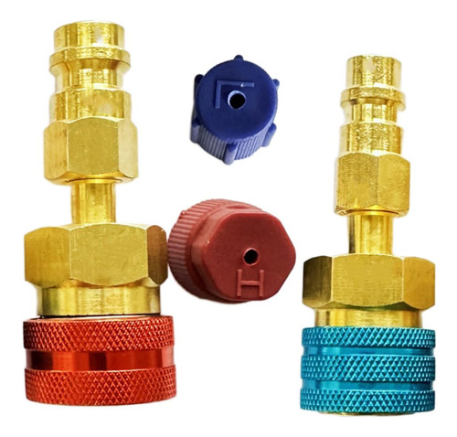 Kit De Acopladores Rápidos R1234yf R1234yf A R134a C