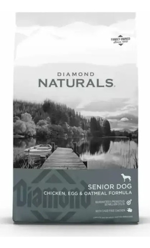 Diamond Naturals Dog Senior Chicken/egg/oatmeal 15kg. Np