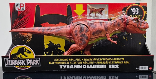 Jurassic Park Classic 93 Tyrannosaurus Rex Exclusivo T- Rex