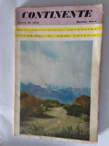 Continente N° 58 - Enero 1952