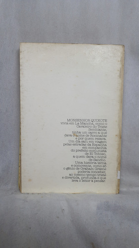 Livro Monsenhor Quixote - Graham Greene - Editora Record (Usado)