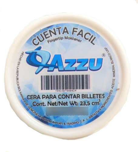 Cuenta Facil Azzu 23gr  (pack De 5)