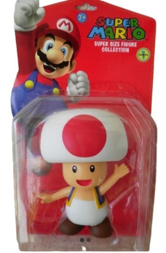 Mario Toad De 18cm Serie De Coleccion