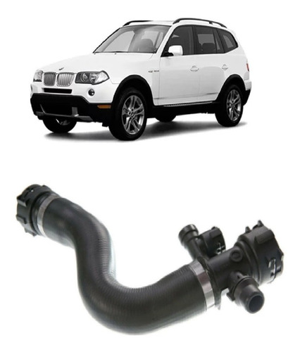 Mangueira Superior Do Radiador Bmw X3 E83 Motor N52n  