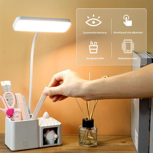 Mz Luminária De Mesa Led Mz E Luz Noturna Com Caneta