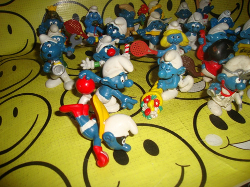 Pitufos Peyo Figuras Originales 2 Por $350 (Usado)