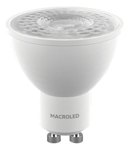 Foco led Macroled CPS-DP-GU10-20 Dicroica color blanco frío 7W 100V/240V 6000K 490lm