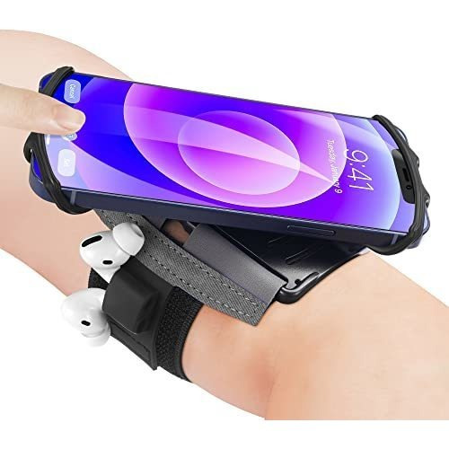 Newppon 360 Brazalete De Teléfono Rotativo :con Llave Vvfqn