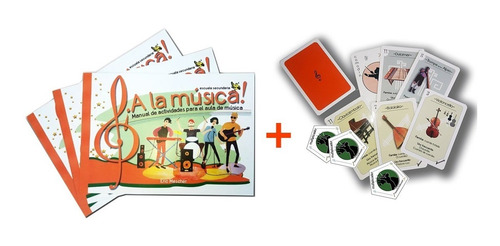 Libro De Enseñanza Musical-secundaria + Naipes Musicales