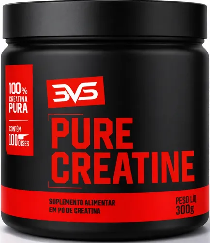 Creatina Monohidratada 300g 100% Pura 3VS Nutrition