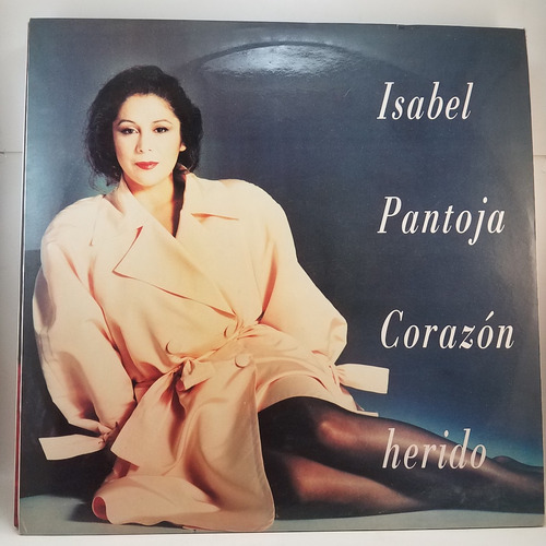 Isabel Pantoja - Corazon Herido - Vinilo 1992 Lp Ex