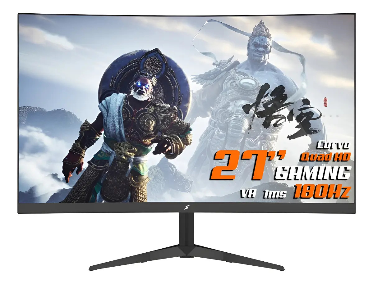Monitor Gamer Superframe Precision 27 Qhd 180hz 1ms Curvo