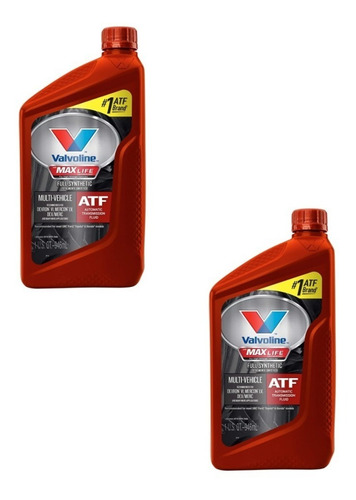 2 Aceite Trans Sintetico Valvoline Atf Maxlife Dexron Mercon