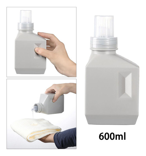 Botella De Lavandería Recargable De Gran Capacidad Para