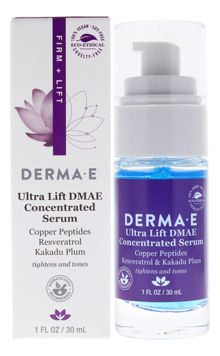 Derma E Ultra Lift Dmae Suero Concentrado  Suero Reafirmante