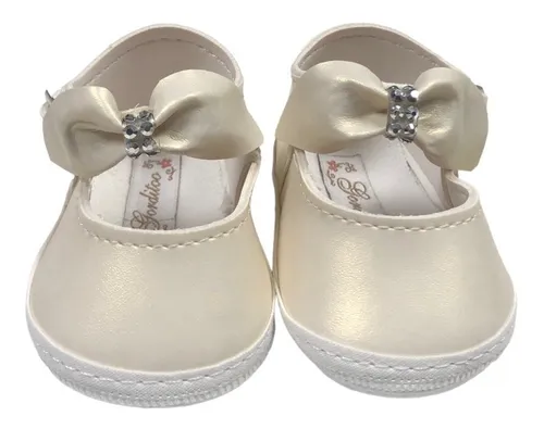 Zapatos Bebes No Caminantes Elegante Con Mo o