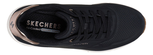Tenis Skechers Dama 177520blk Uno Wedge