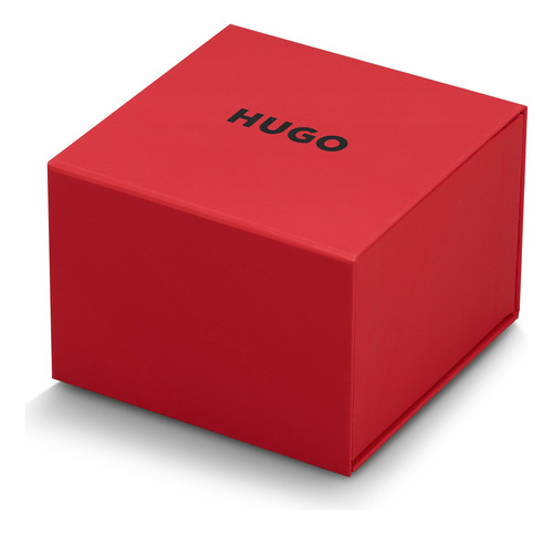 Reloj Hugo Para Hombre 1530346 Silicona Rojo