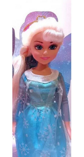 Muñeca Grande Frozen Princesas Disney Elsa Y Ana 46cm 