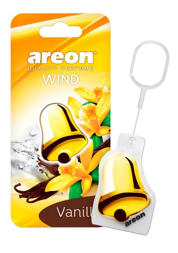 Pack 3u Aromatizante Areon Wind Fresh - Vainilla