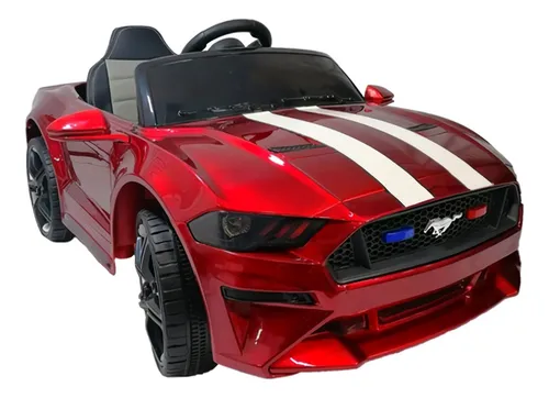 Carro El ctrico Montable Para Ni o Aeiou Mustang Con Control