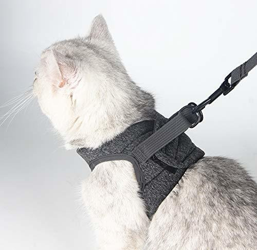 Yult Arnes Y Correa Para Gatos: Chaqueta De Paseo Para Gatos