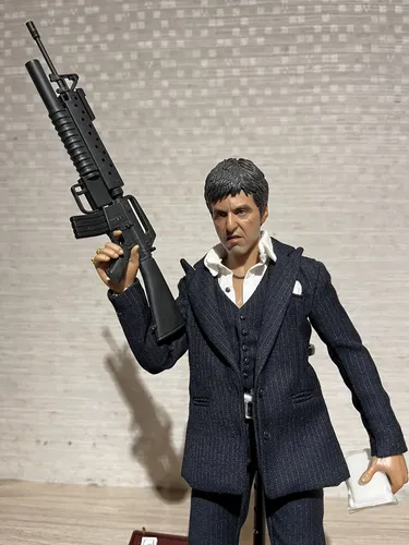 SCARFACE Tony Montana フィギュア Figura Scarface Tony Montana Enterbay 1/6 Ñ Hot Toys | MercadoLivre