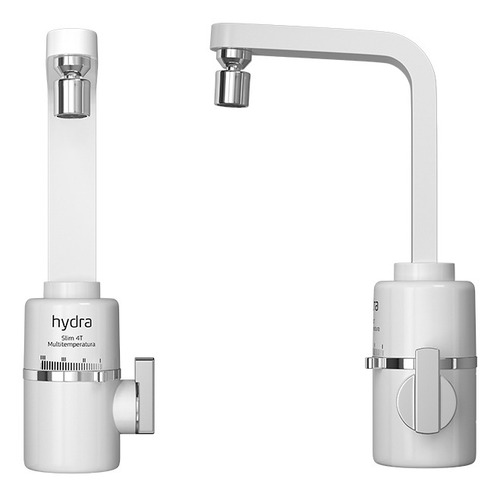 Imagem 2 de 5 de Torneira Multitemp. Slim 4t Parede 5500w 110v Hydra