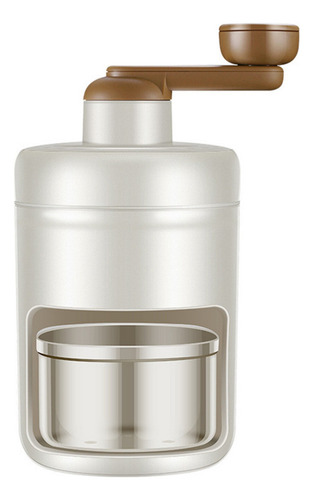 Triturador De Hielo Manual Wt - Ideal Para Bebidas Frescas Blanco